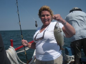 Fishing on the Skipper with Captain John Potter, Oak Bluffs on Marthas Vineyard