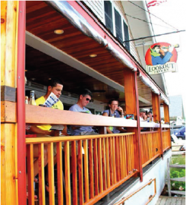 Lookout Tavern deck, Oak Bluffs