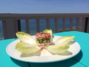 Layered lobster salad, Aquinnah Shop Restaurant