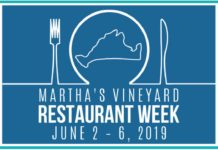 Martha’s Vineyard Restaurant Week: June 2-6, 2019