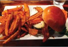 Best Burger: The Shanty Burger at Seafood Shanty in Edgartown
