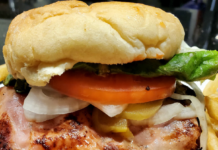 Best Burger: The Brazilian Burger at Edgartown Pizza