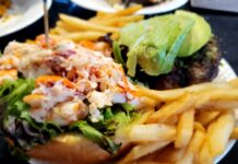 Best Burger: The Surf-N-Turf Burger at Lookout Tavern, Oak Bluffs